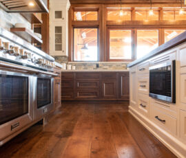 Inset frame cabinetry